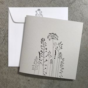 trauerkarte wiesenblumen